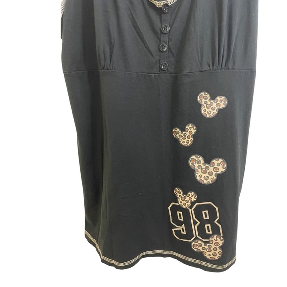 COPY - Disney T shirt animal print racerback Mickey Size X-large - Picture 2 of 5